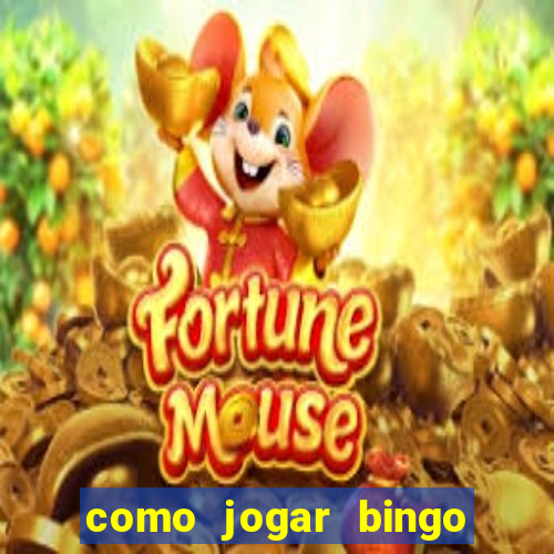 como jogar bingo 90 bolas