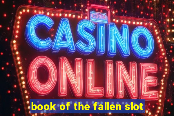 book of the fallen slot