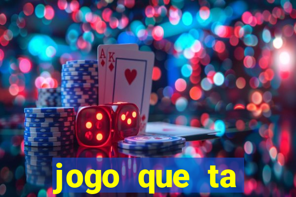 jogo que ta pagando na betano