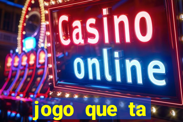 jogo que ta pagando na betano