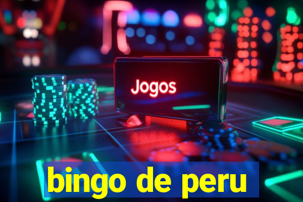 bingo de peru