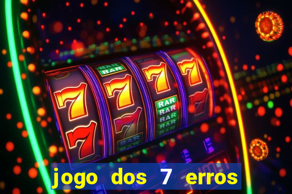 jogo dos 7 erros para manipuladores de alimentos