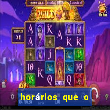 horários que o fortune dragon paga