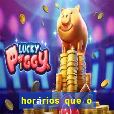 horários que o fortune dragon paga