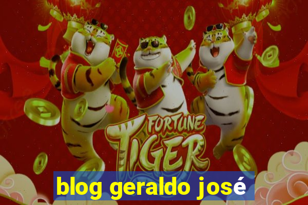 blog geraldo josé