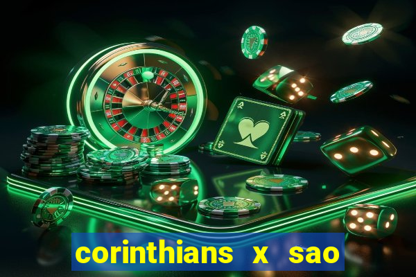 corinthians x sao paulo confrontos