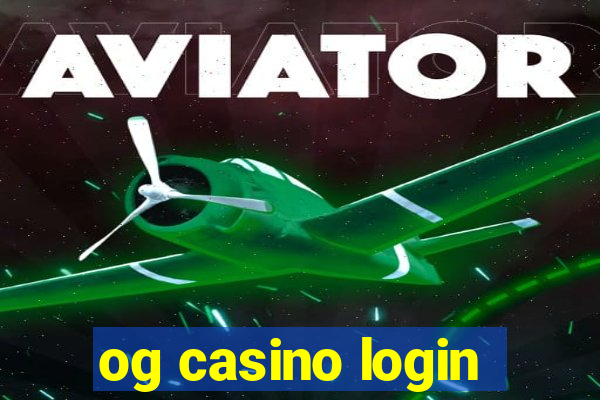 og casino login