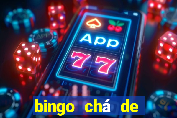 bingo chá de revela??o para imprimir