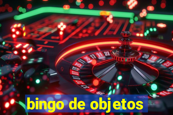 bingo de objetos