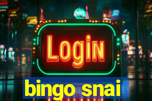 bingo snai