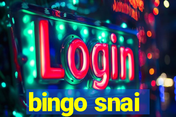 bingo snai