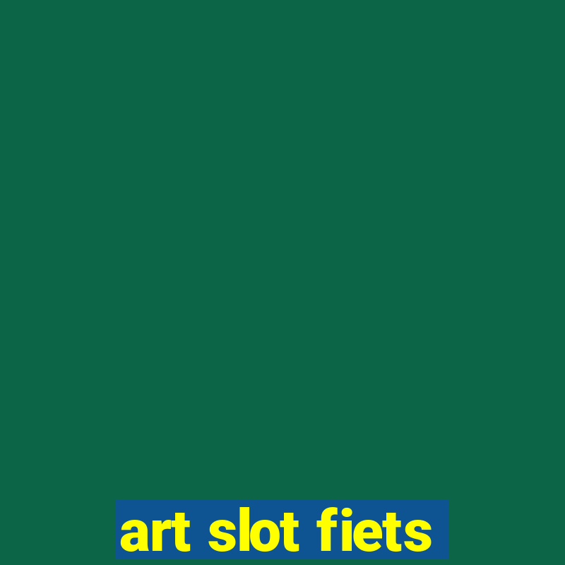 art slot fiets