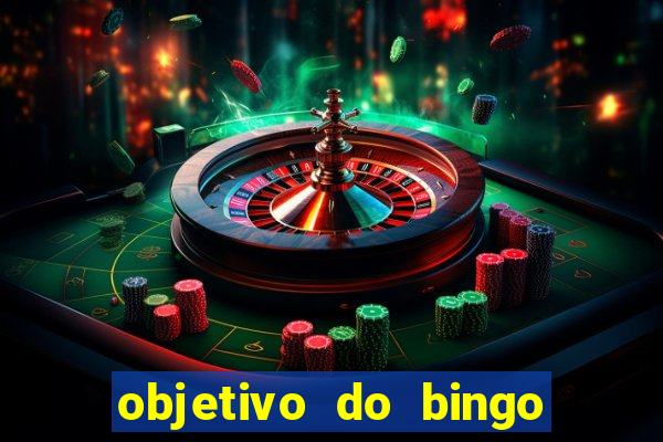 objetivo do bingo de letras