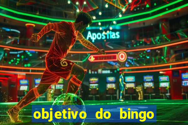 objetivo do bingo de letras