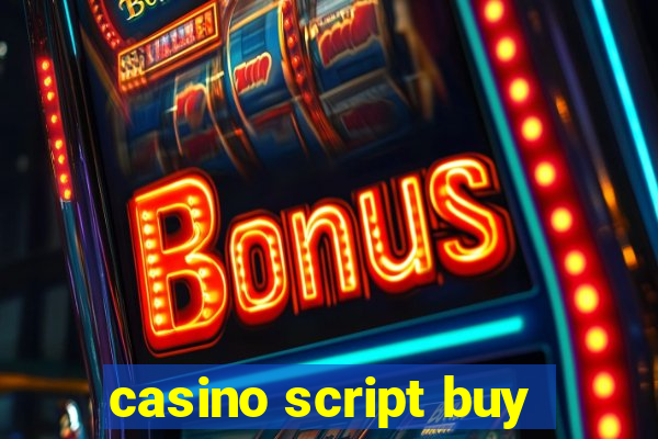 casino script buy