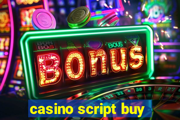 casino script buy