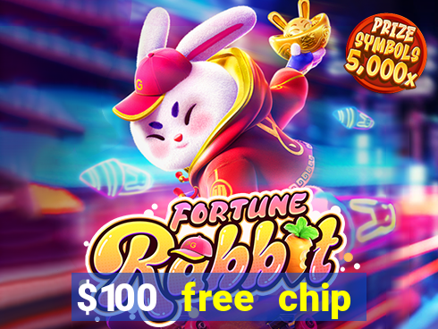 $100 free chip casino captain jack