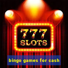 bingo games for cash