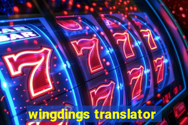 wingdings translator