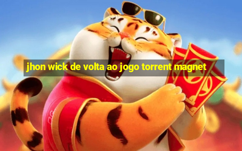 jhon wick de volta ao jogo torrent magnet