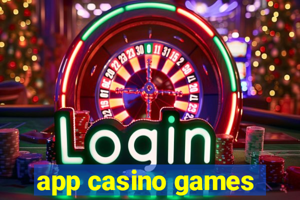 app casino games