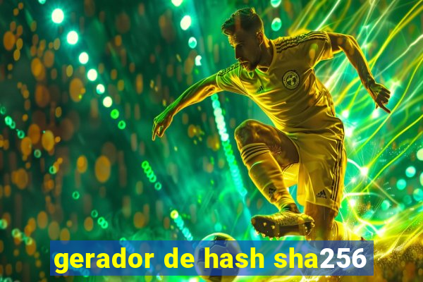 gerador de hash sha256