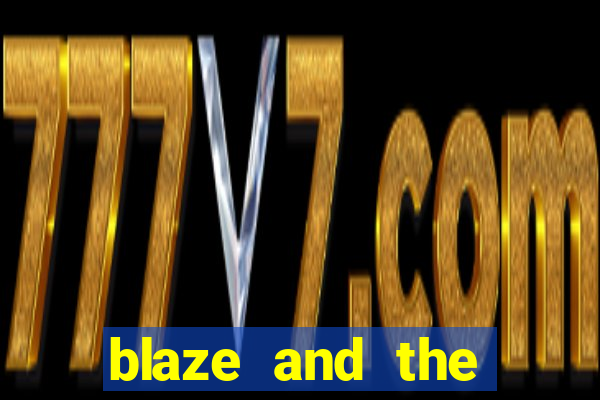 blaze and the monster machines logo font