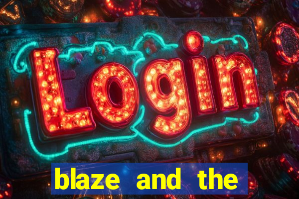 blaze and the monster machines logo font