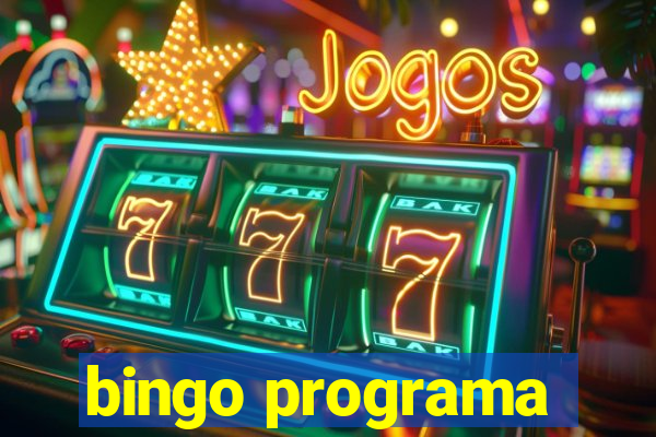 bingo programa