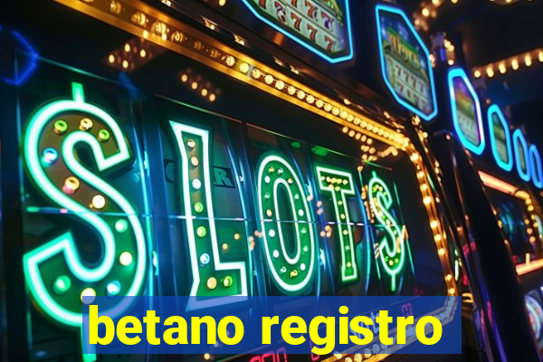 betano registro