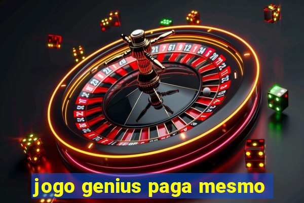 jogo genius paga mesmo