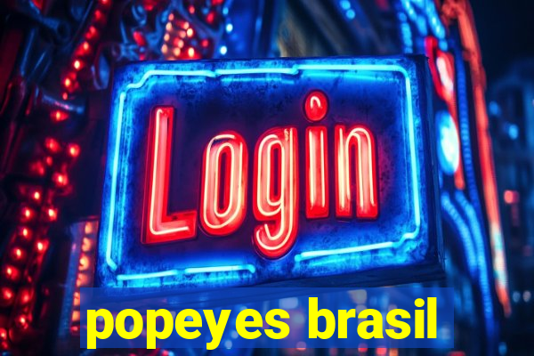 popeyes brasil