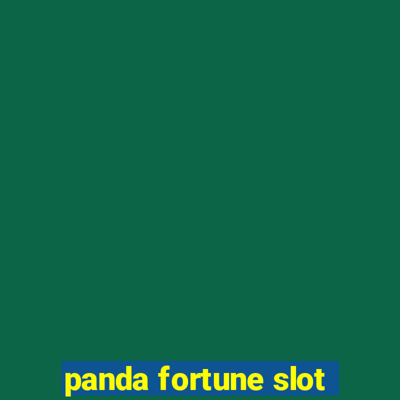 panda fortune slot