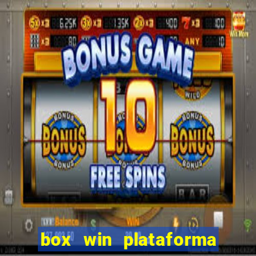 box win plataforma de jogos