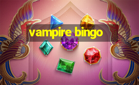 vampire bingo