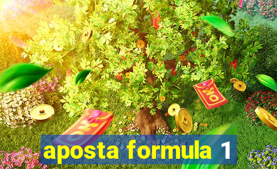 aposta formula 1