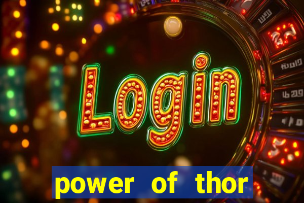 power of thor megaways slot free play