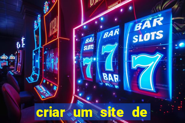 criar um site de jogos online