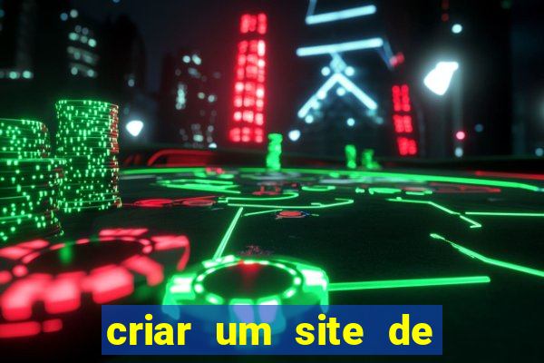 criar um site de jogos online