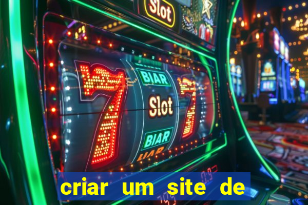 criar um site de jogos online