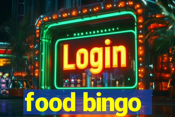 food bingo