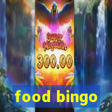 food bingo