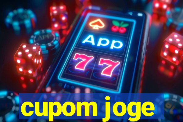 cupom joge