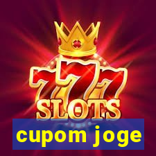 cupom joge