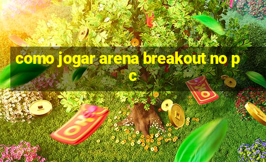 como jogar arena breakout no pc