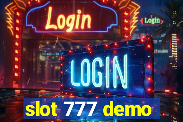 slot 777 demo