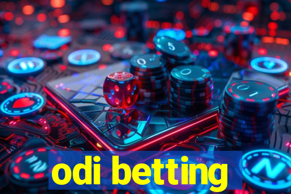 odi betting