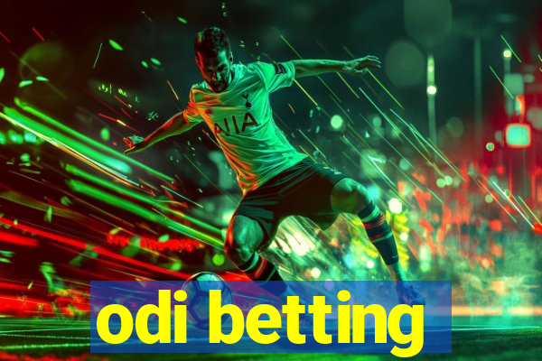 odi betting