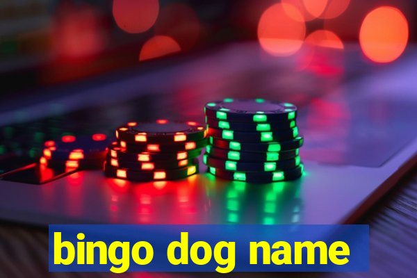 bingo dog name