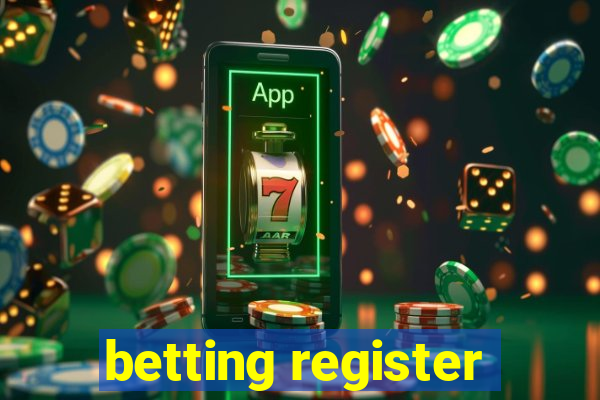 betting register